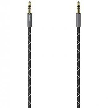 Cavo Jack 3.5 Hama Gold Plated Nero