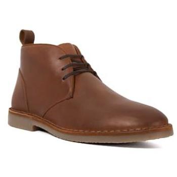Dune Cashed Herren Stiefeletten in Kastanienbraun