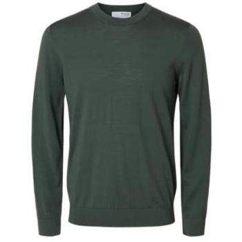 Pull Long SLHTRAY Vert Foncé, Taille XXL – Tendance Hivernale