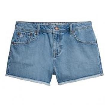 Short en jean Superdry bleu clair