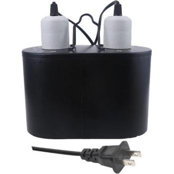 Aquarium Snake Warmth Ceramic Lamp – Black