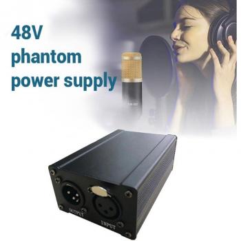 K1KF 48V Phantom Power Supply with Built-in Battery