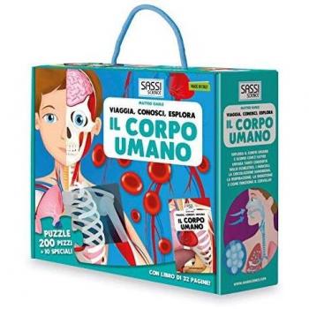 Il corpo umano. Viaggia, conosci, esplora. Ediz. a colori. Con puzzle