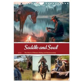 Saddle and Soul (Wall Calendar 2026 DIN A4 portrait), CALVENDO 12 Month Wall Calendar