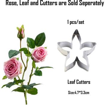 DIY Rose Cake Decoration Silicone Mold