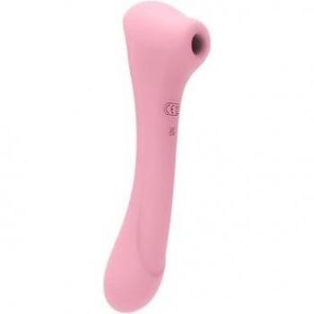 Massaggiatore Margherita Rosa con Aspirazione e Vibrazione