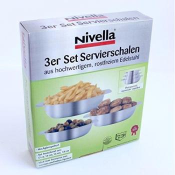 Nivella Schüsselsatz aus Edelstahl