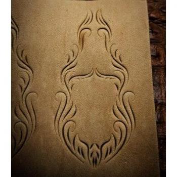 Molde de relieve para troquelado de cuero