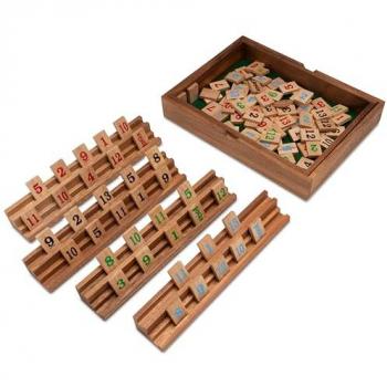 Logoplay Holzspiele Rummy im Holzkasten