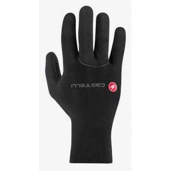 Castelli Diluvio One Guanti Lunghi in Neoprene Nero