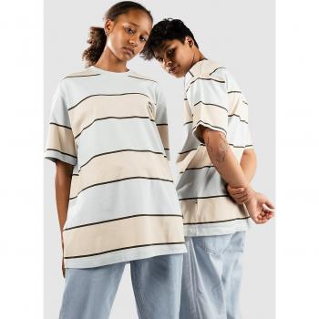 Maglia dolce con stampa a righe ampie