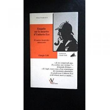 Enquête sur le meurtre d'Umberto Eco et autres homicides minuscules