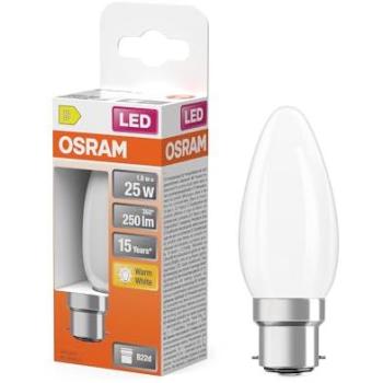 Lampe LED Bougie Filament OSRAM B25 1,8 W 2700 K