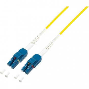 LogiLink Professional Uniboot LWL Patchkabel, 2x LC-Duplex, OS2, 1,0 m