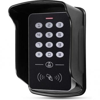 Standalone RFID Keypad Access Control with Waterproof Cover and 10 Keyfobs