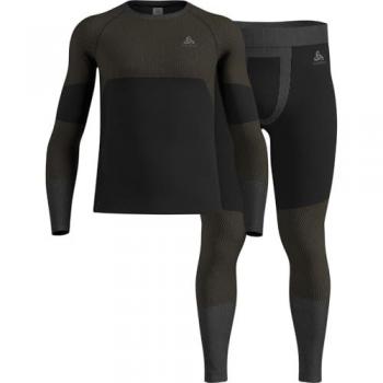 ODLO Männer-Funktionalschuhset: Fundamentals Performance Warm (L) – Schwarz