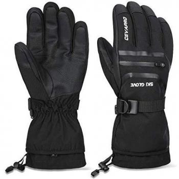 Cevapro warme Skihandschuhe für Wintersport
