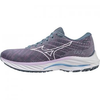 Mizuno Wave Rider 26 Scarpe Running Lilla Grigio