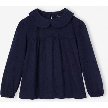 Blusa Infantil Vértbau Azul Marino con Motivo Inglés