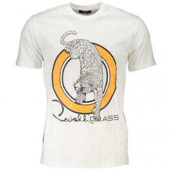 Cavalli Class Leopard Print T-Shirt