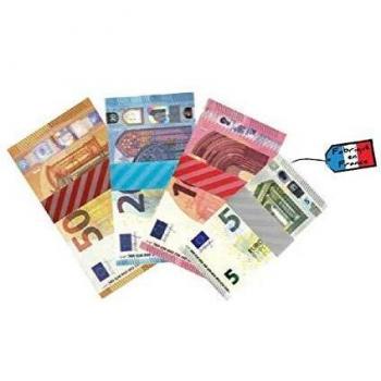 RESKAL Banderolen für Geldscheine, 20x 5 EUR