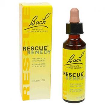 Bach Rescue 20 ml con Aromas Florales y Caramelo