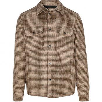 Giacca imbottita a quadri in misto lana italiana Woolrich Uomo XL