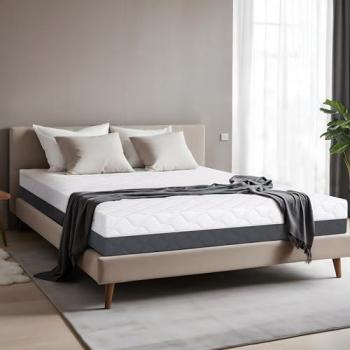 Materasso Memory ad Alta Densità 170x190 20cm Rigido Hypoallergenico Sfoderabile