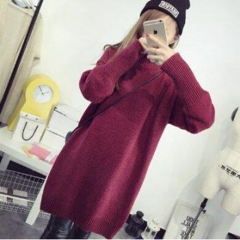 Abrigo Suéter Solid Color para Mamás en Espera