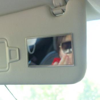 Miroir de voiture universel en acier inoxydable, 1 pièce