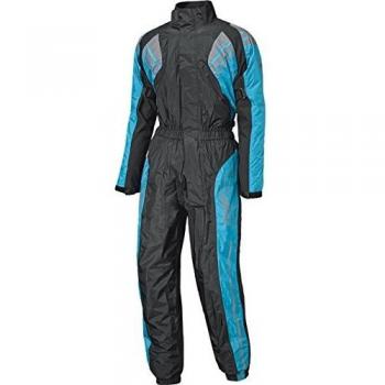 Held Flood Regenkombi 1-Teiler (Black/Blue, XXXXL)