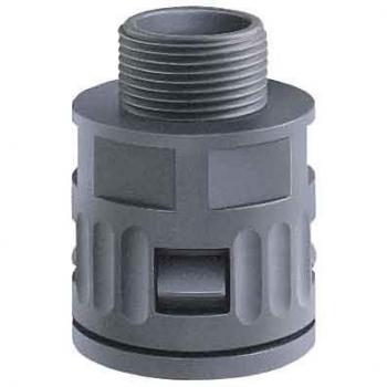 FLEXA RQW-M Verbindungsstück 42,5 M40 x 1,5 IP 67 schwarz