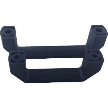Aluminum Door Handles Black Silver Nylon Alloy 90mm 120mm 180mm for DIY Projects