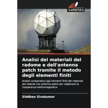 Sivakumar, Siddhan: Analisi dei materiali del radome e dell'antenna patch tramite il metodo degli elementi finiti