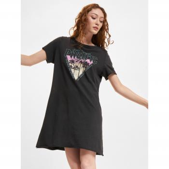Vestido Only Lucy Life Color Negro Manga Corta