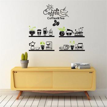 Mural Vinílico “Café, Té y Frijoles”