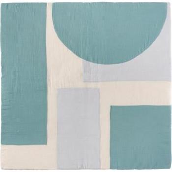 Tessuto Menta Nordico Coperta