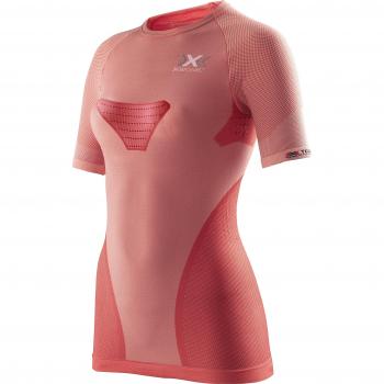 X‑Bionic Damen Running Lady Shirt – Speed EVO, Pink Paradise/Pearl Grey, XS