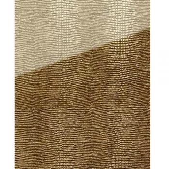 Wandpaneel 16973 – Goldbraunes Glasoptik selbstklebend – 2,60 qm