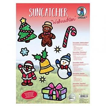Fensterbild Bastelset, Suncatcher Weihnachten
