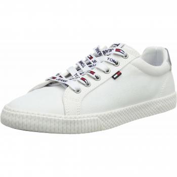 Hilfiger Denim Damen Tommy Jeans Sneaker, Weiß, 37 EU