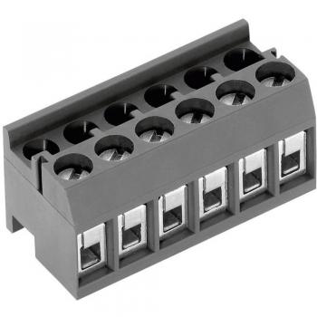 PTR Hartmann 51350060001G 6-Pin Screw Terminal 1.50 mm² Grey