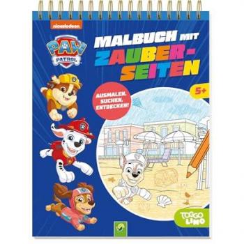 Schwager & Steinlein PAW Patrol Malbuch mit Zauberseiten