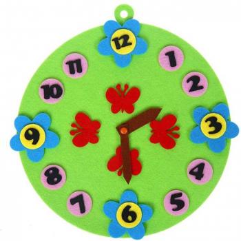 Kids' Meteorological Pattern Clock Educational Toy