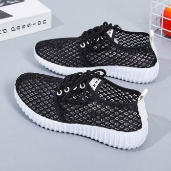 Zapatillas Deportivas Blancas y Negras para Mujer