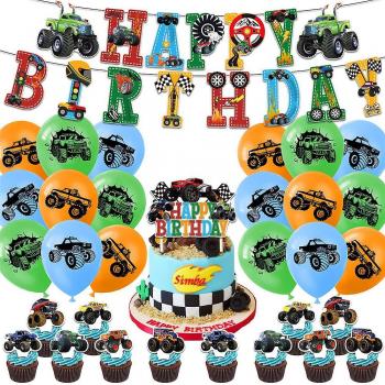 Kit de Fête Thème Monster Trucks
