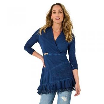 Tunique en jersey bleu de Joe Browns
