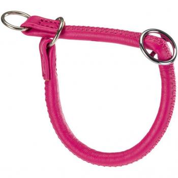 Ferplast Vogue CS Collare Semitrangolo 35 cm in Pelle Rosa
