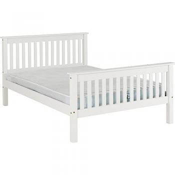 Seconique Monaco 4'6 Bed High Foot End
