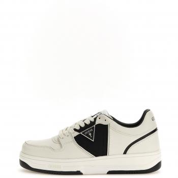 Basket Guess Ancona Homme Blanc 43 (Edition Limitée)
